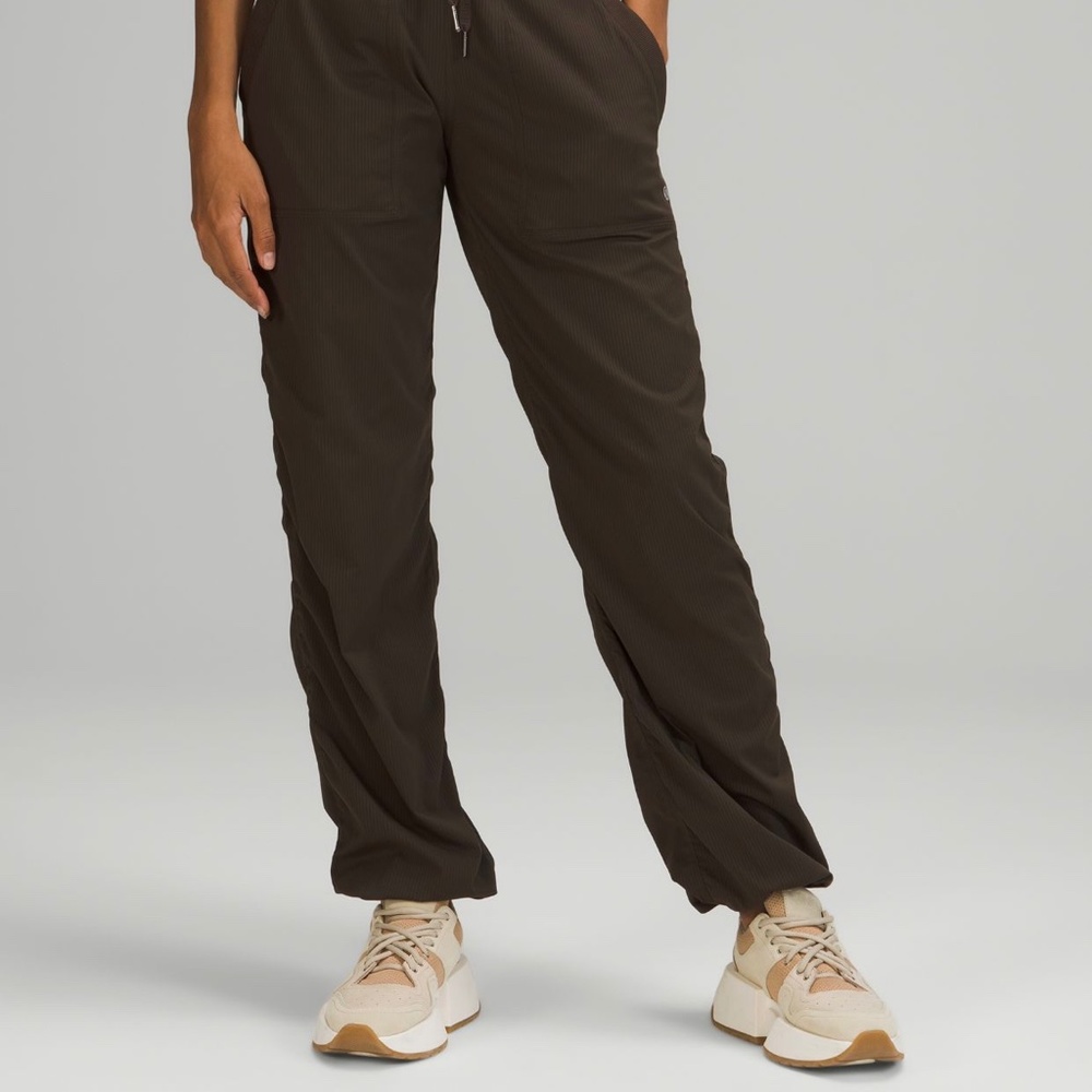 Lululemon Mid-Rise Olive Studio Pant